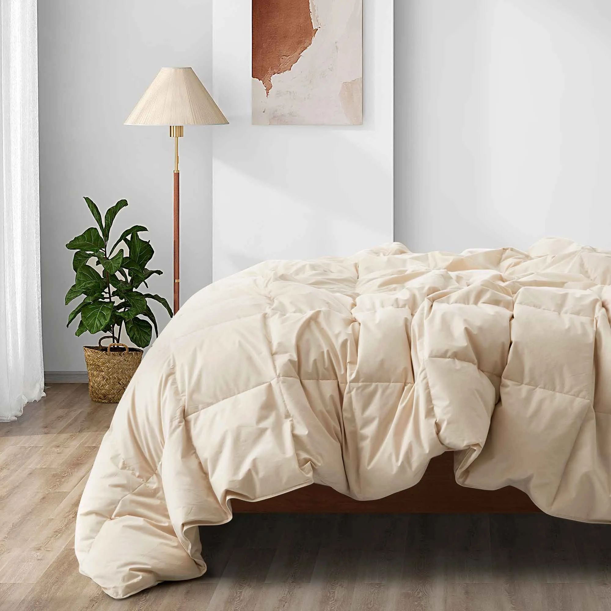 All Season Organic Cotton Comforter Down and Feather Fiber Fill Duvet Insert GOTS Cert ecco Shoes