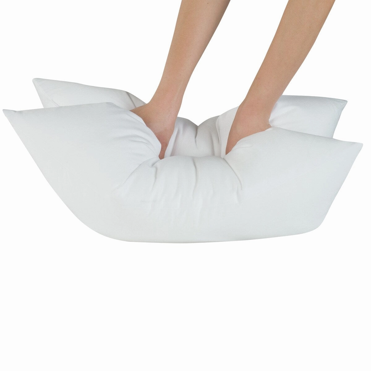 All-In-One Cooling Bamboo Sleep Pillow - White