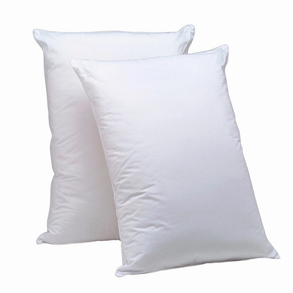 AllerEase Hot Water Washable Pillow, 2 Pack - White