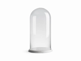 Altamura Glass Dome with Marble Base Home Decor & Accessories,decorative home accessories