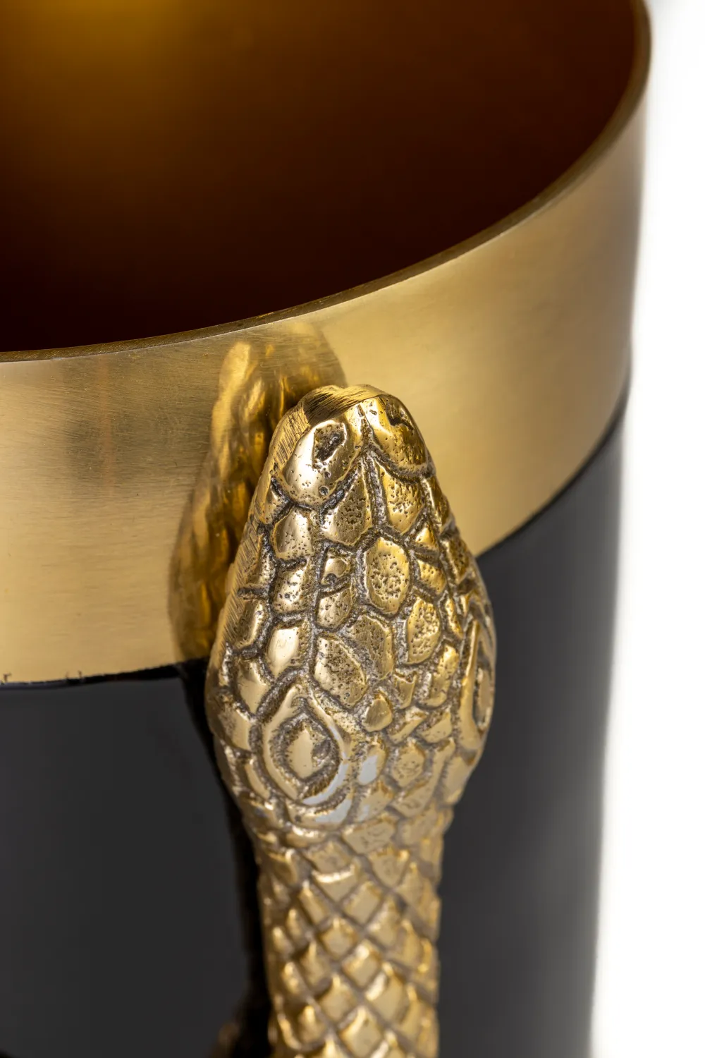 Aluminum Cylindrical Modern Vase M | Bold Monkey Never Hurt A Snake