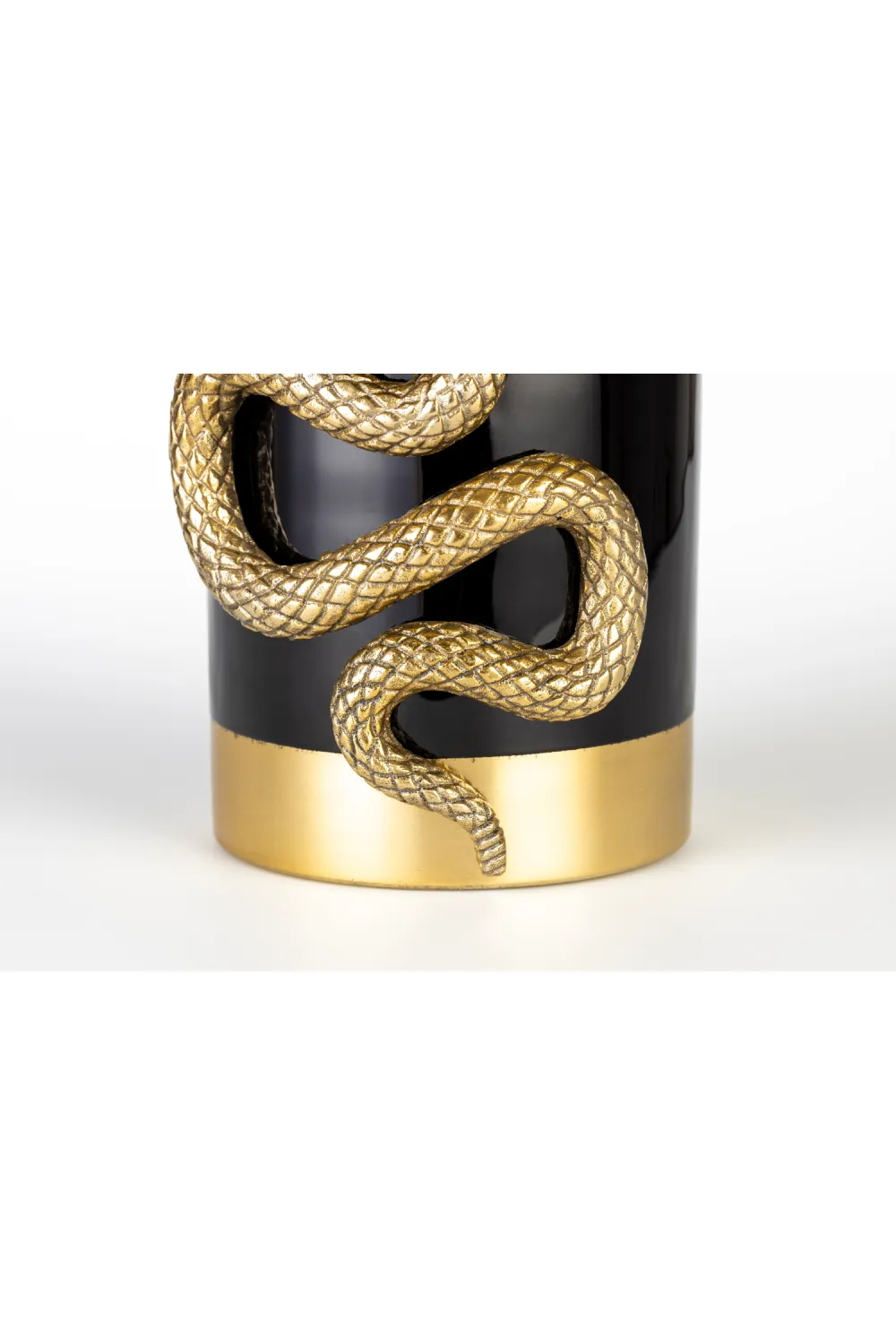 Aluminum Cylindrical Modern Vase M | Bold Monkey Never Hurt A Snake