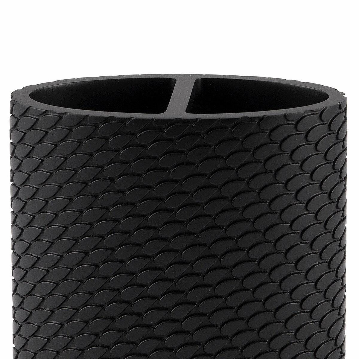 Amal Toothbrush Holder - Black/Gold