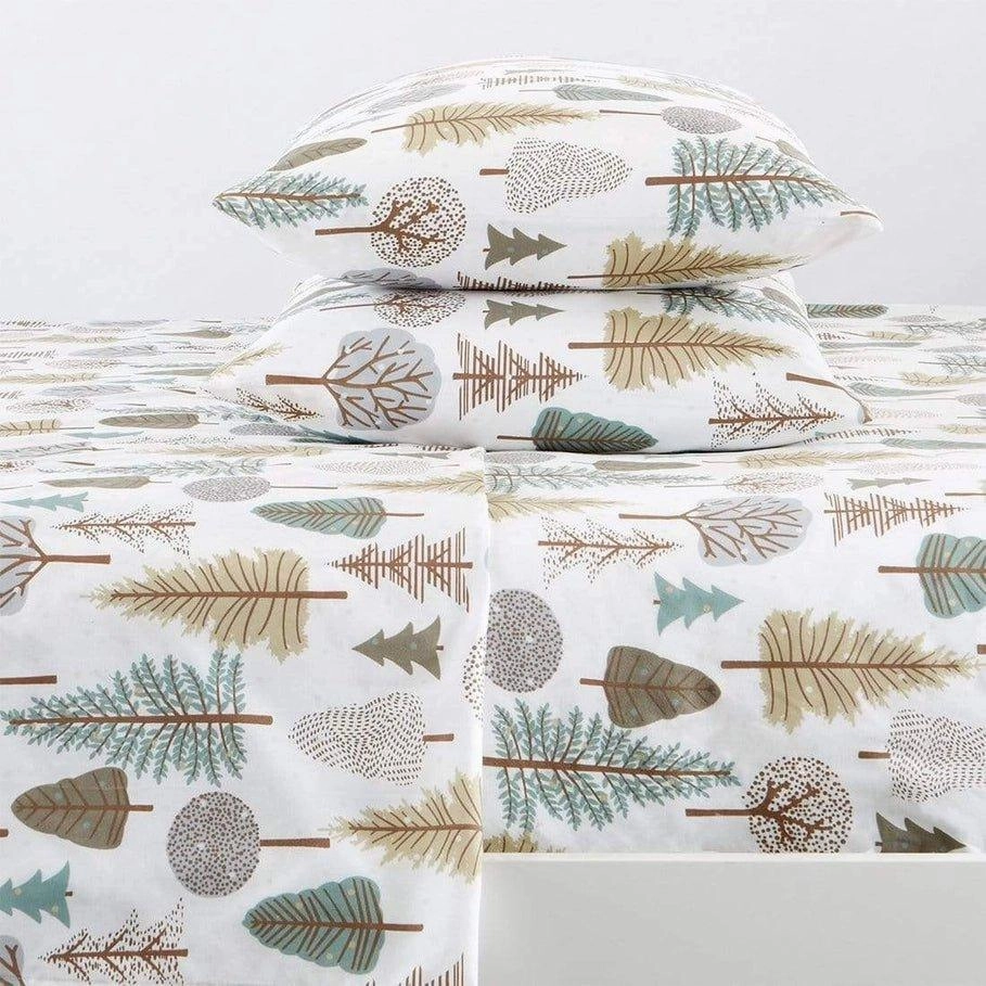 Among the Trees Microfiber Sheets pillow inserts, mattress pad