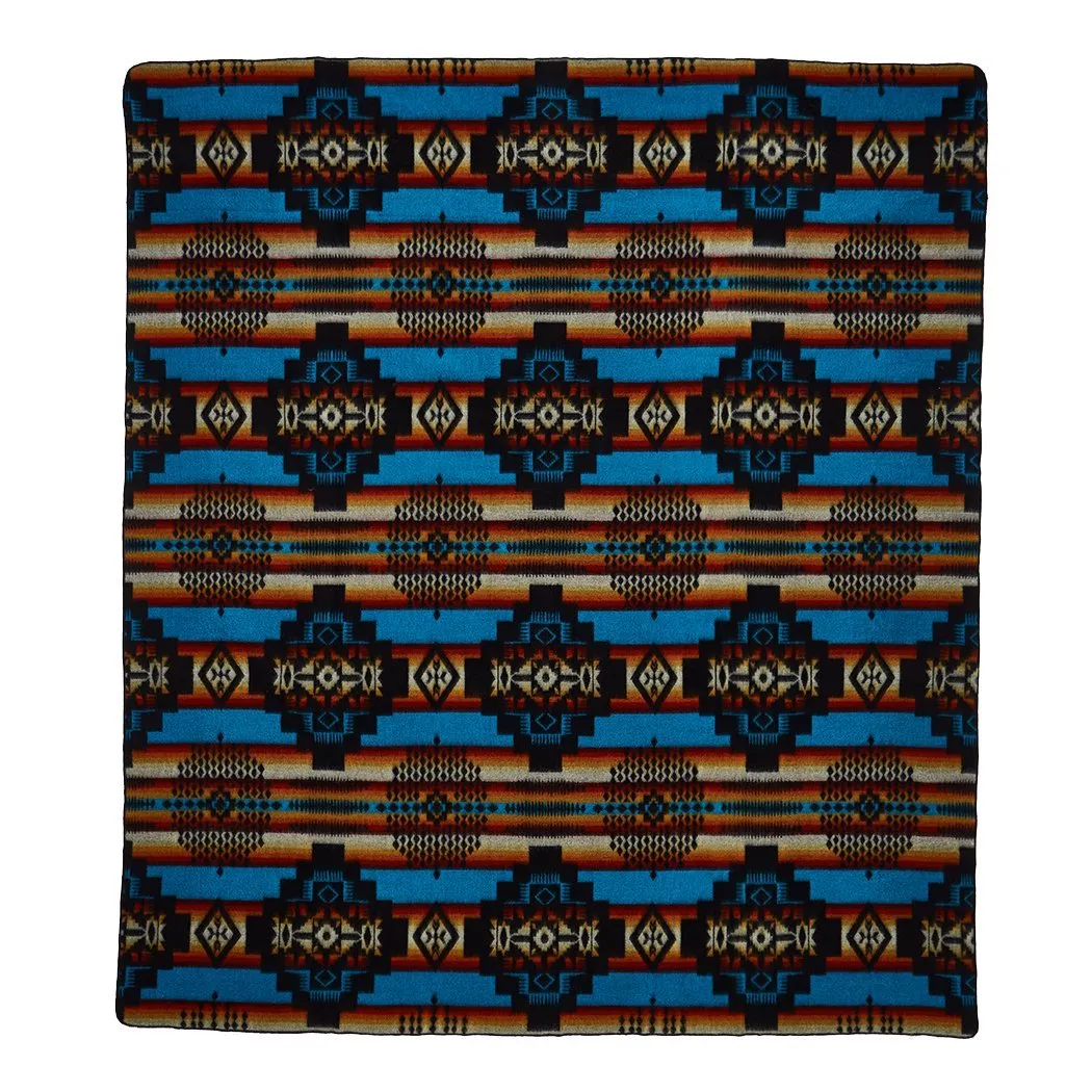 Andes Cliffside Southwestern Queen-Sized Blanket