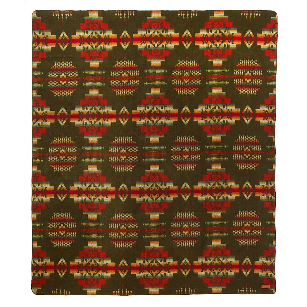 Andes Forest Southwestern Queen-Sized Blanket
