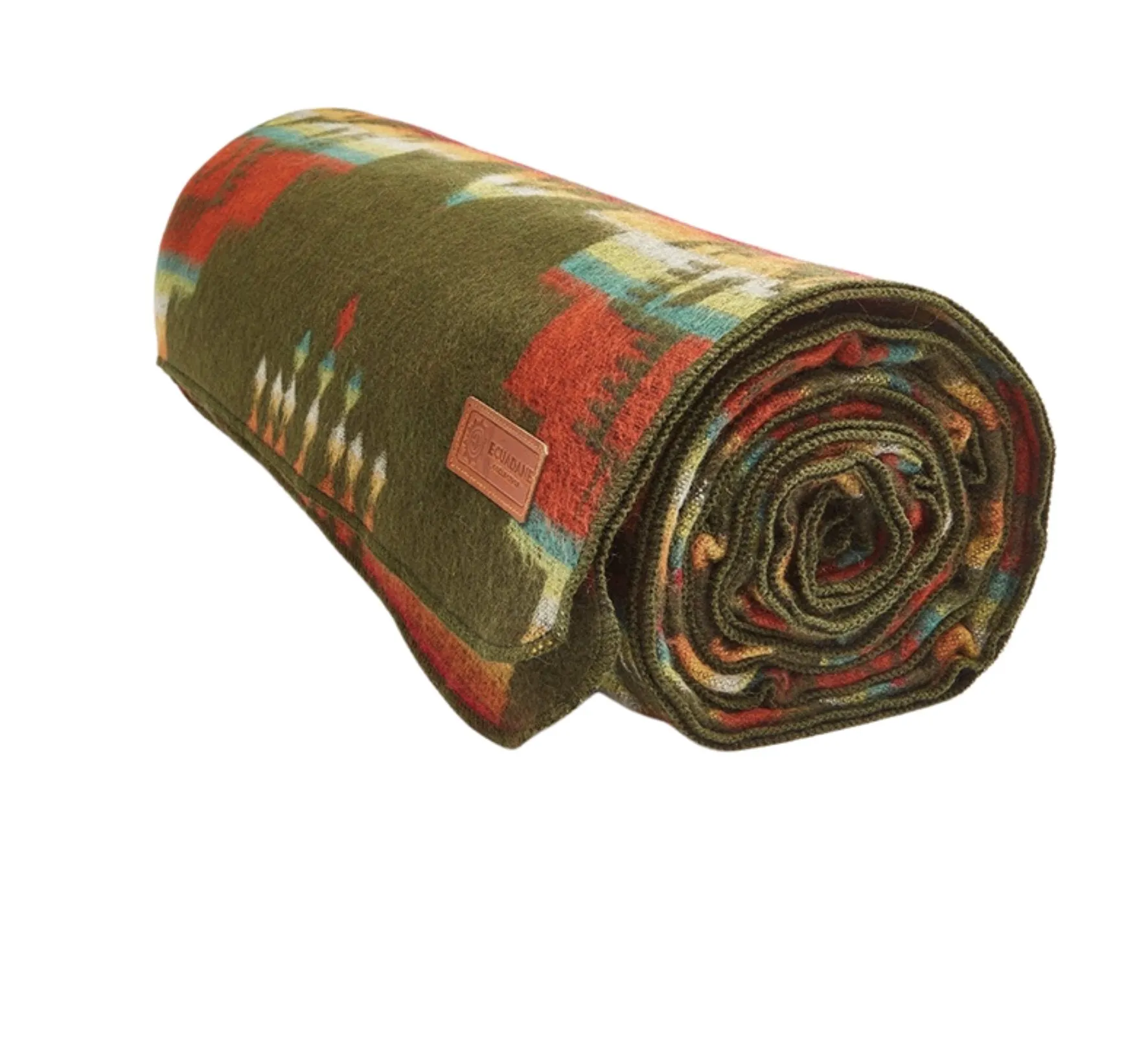 Andes Forest Southwestern Queen-Sized Blanket