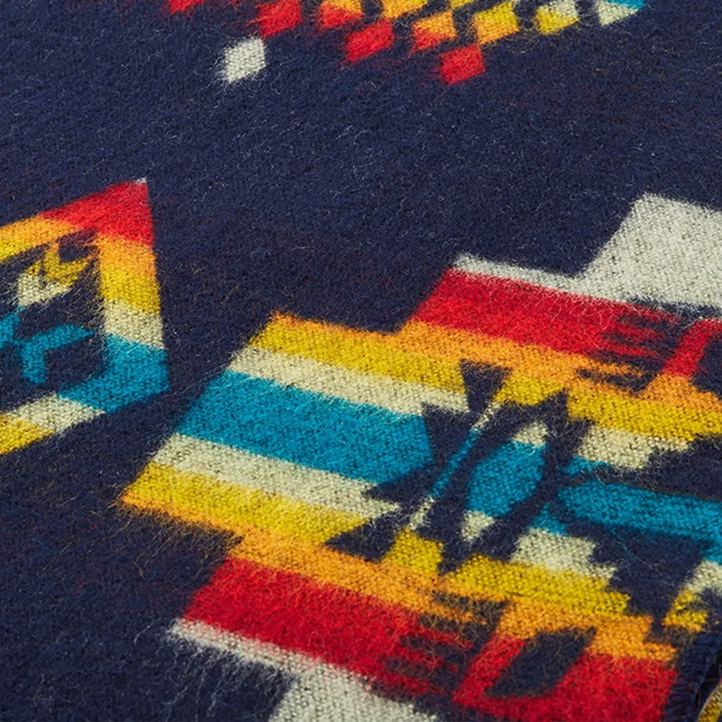 Andes Midnight Artisan-Made Queen-Sized Blanket