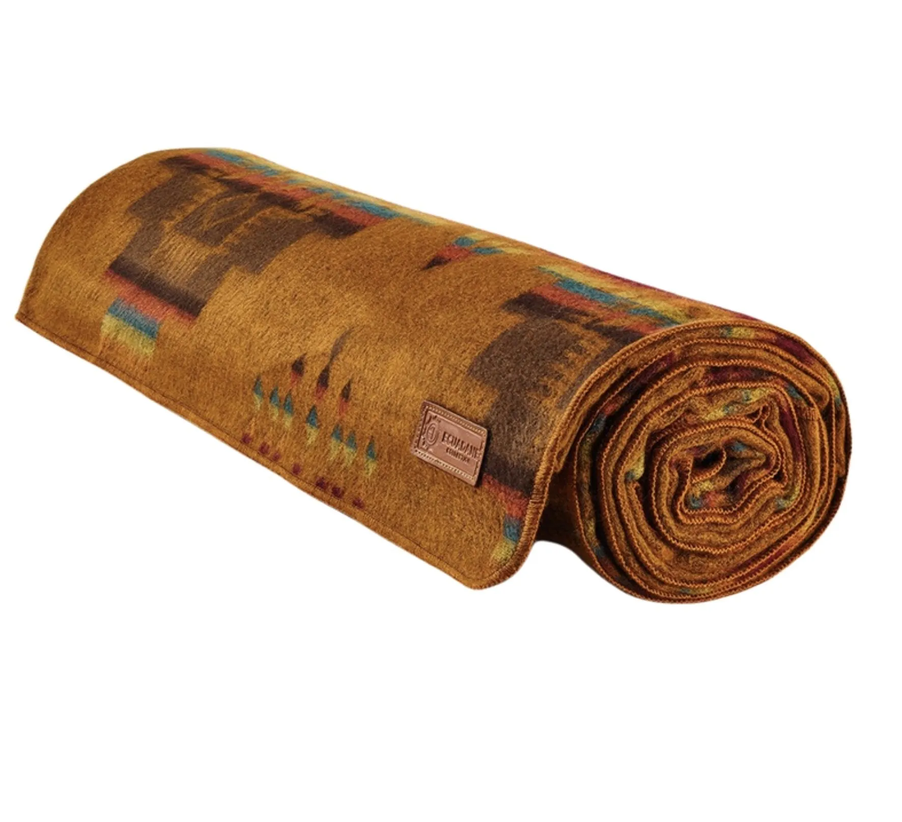 Andes Mountain Artisan-Made Queen-Sized Blanket