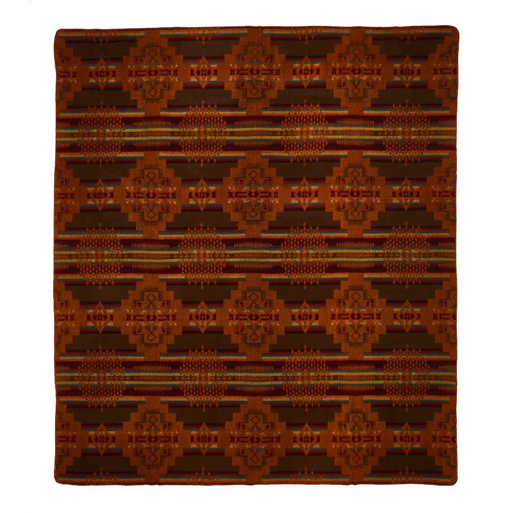 Andes Mountain Artisan-Made Queen-Sized Blanket