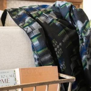 Andes Storm Southwestern Queen-Sized Blanket storage cart, utility cart
