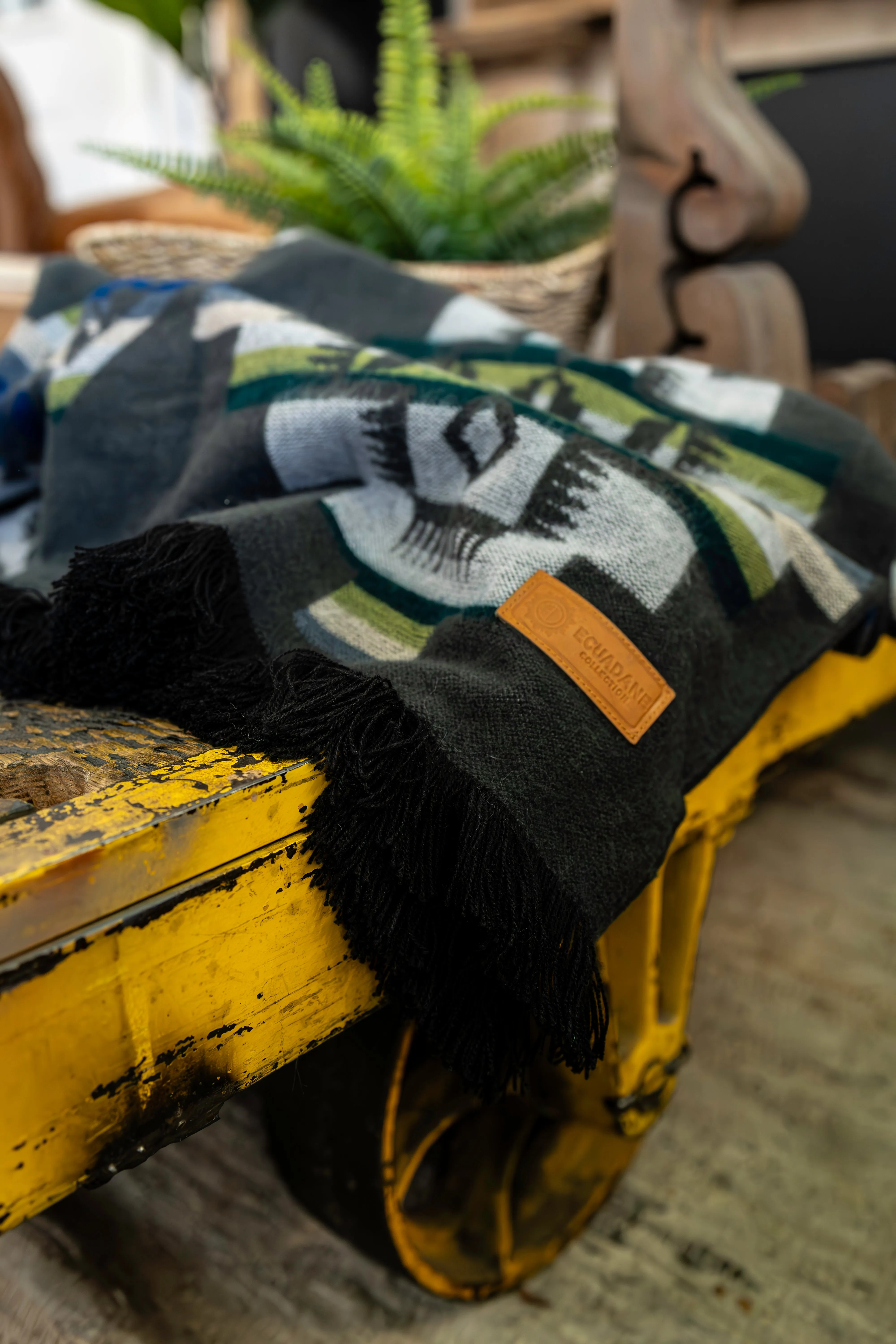 Andes Storm Throw Blanket