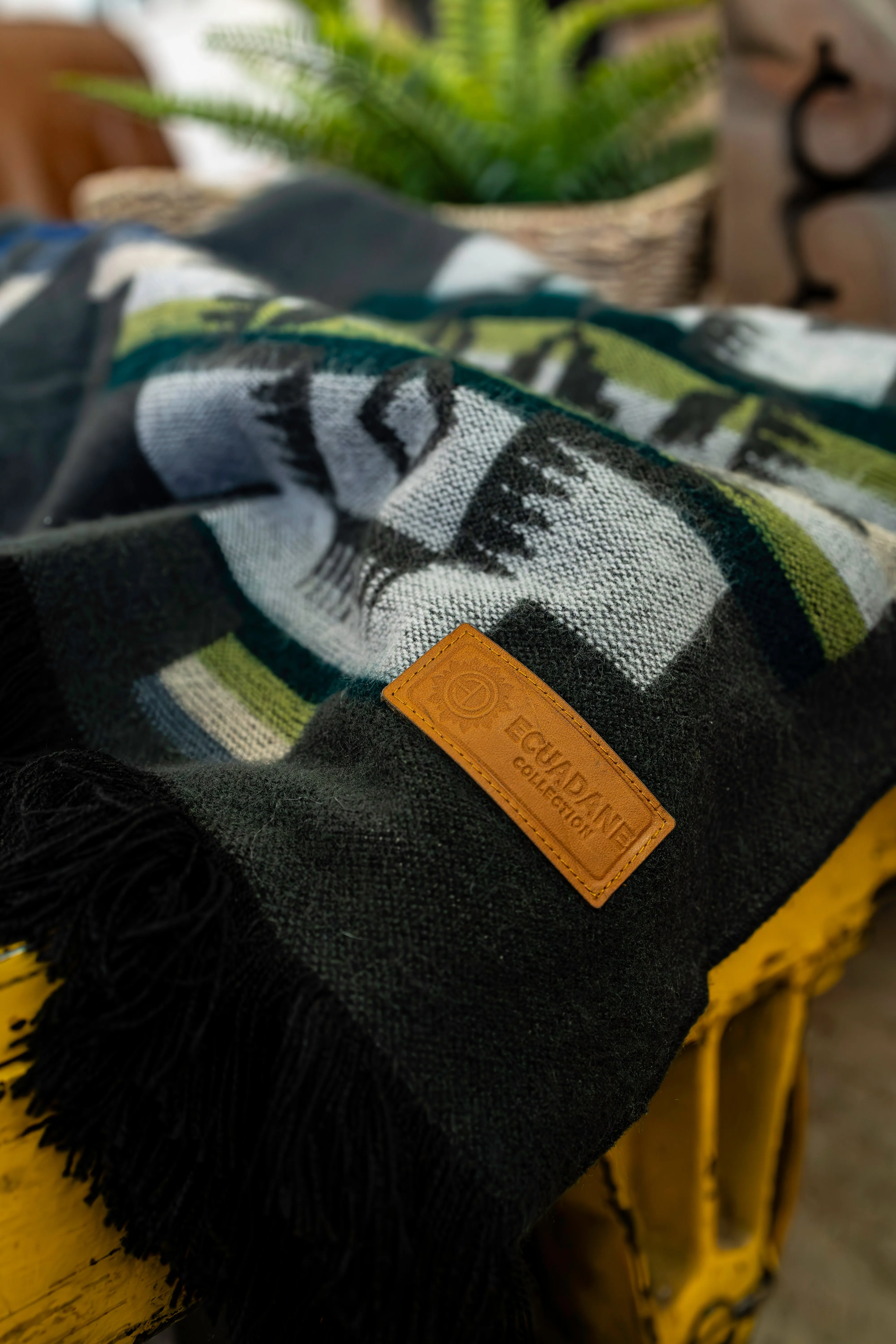 Andes Storm Throw Blanket