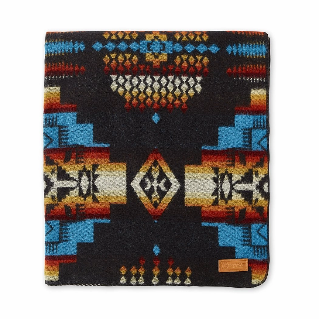 Andes Cliffside Southwestern Queen-Sized Blanket