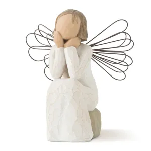 Angel of Caring Figurine Decorative Mirror,Home Decor Mirror