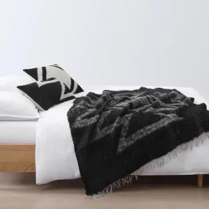 Antigua Handwoven Wool Blanket bookcase, standing shelf