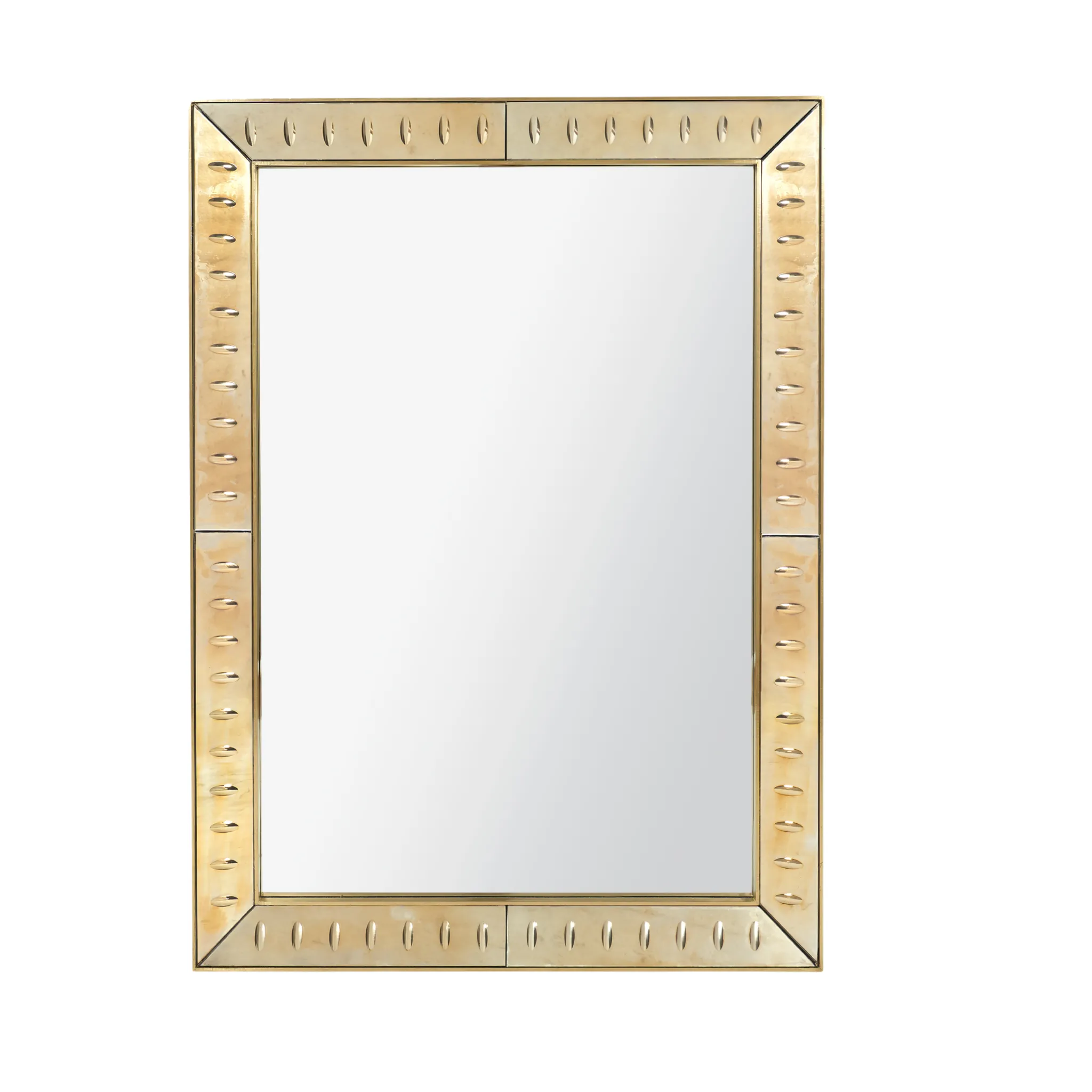 Antique Champagne Reese Mirror