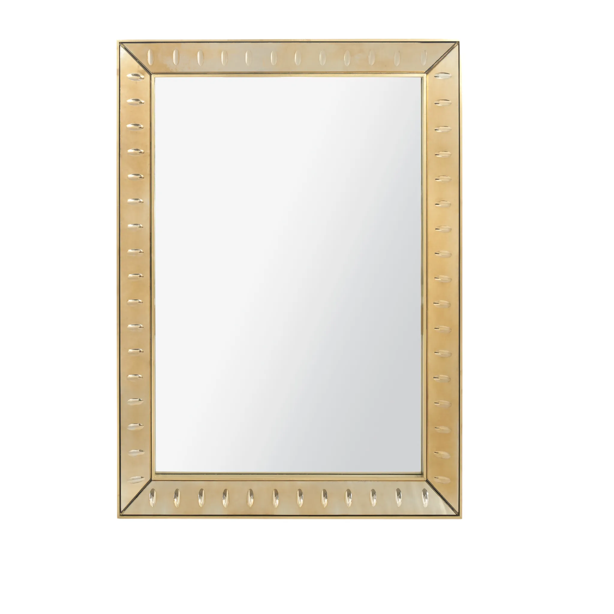 Antique Champagne Reese Mirror