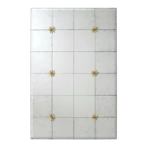 Antique Mirror Panels with Brass Floral Decos Cutting Board,Kitchen Board
