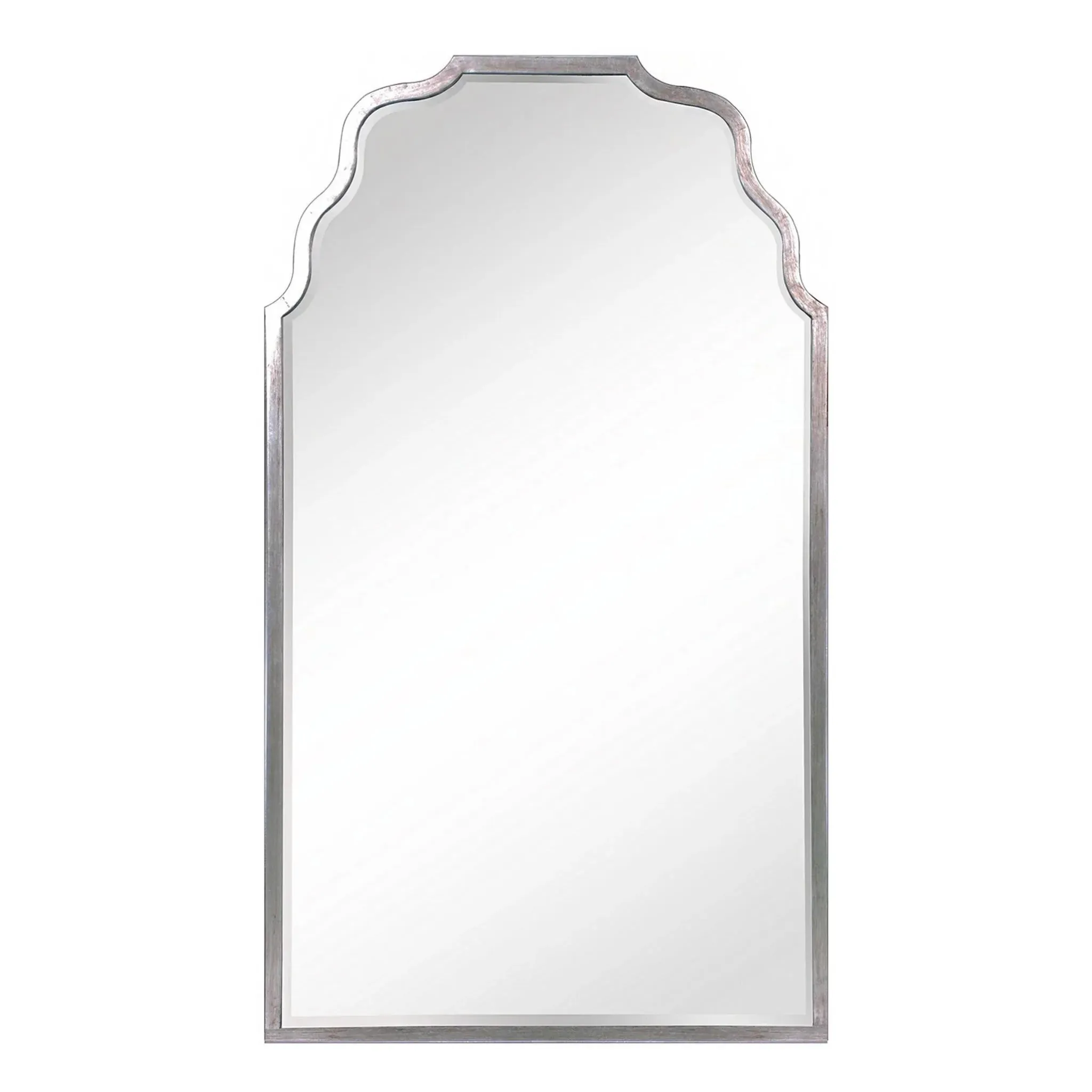 Antiqued Silver Leaf Finish Framed Wall Mirror Cutting Board,Kitchen Board