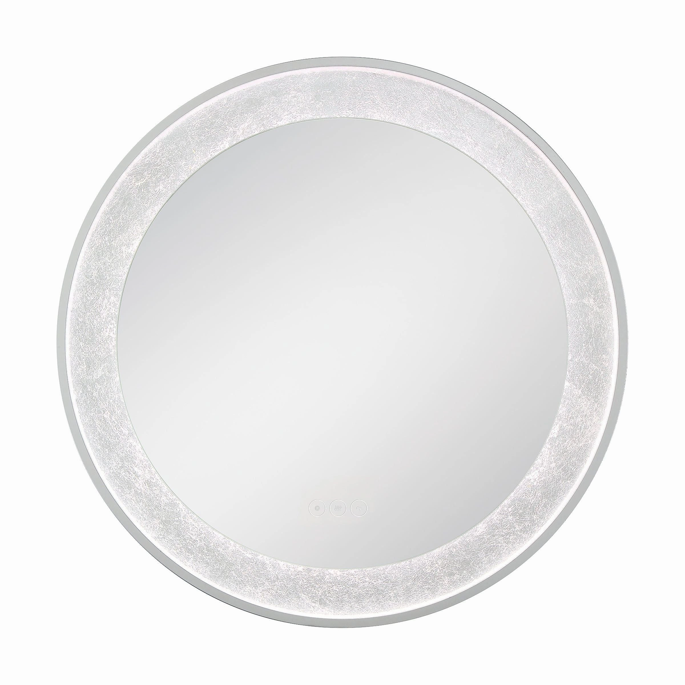 Anya 30x30" LED Mirror Wall Decor,modern wall decor set