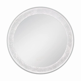 Anya 30x30" LED Mirror Wall Decor,modern wall decor set
