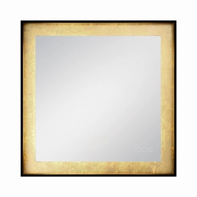 Anya 32x32" LED Mirror Wall Decor,modern wall decor set