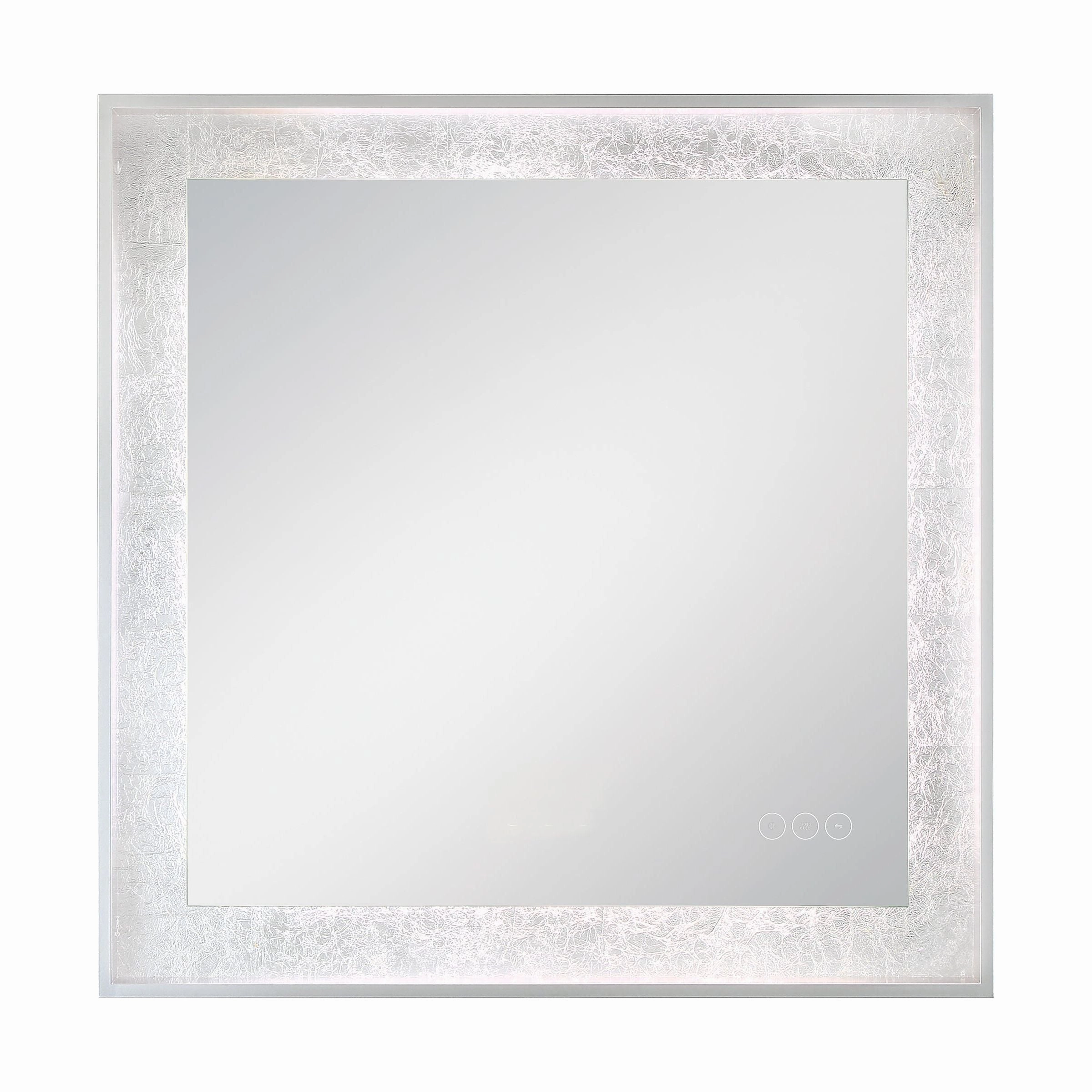 Anya 32x32" LED Mirror Wall Decor,modern wall decor set
