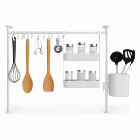 Anywhere Kitchen Tension Organizer Storage,home storage cabinet