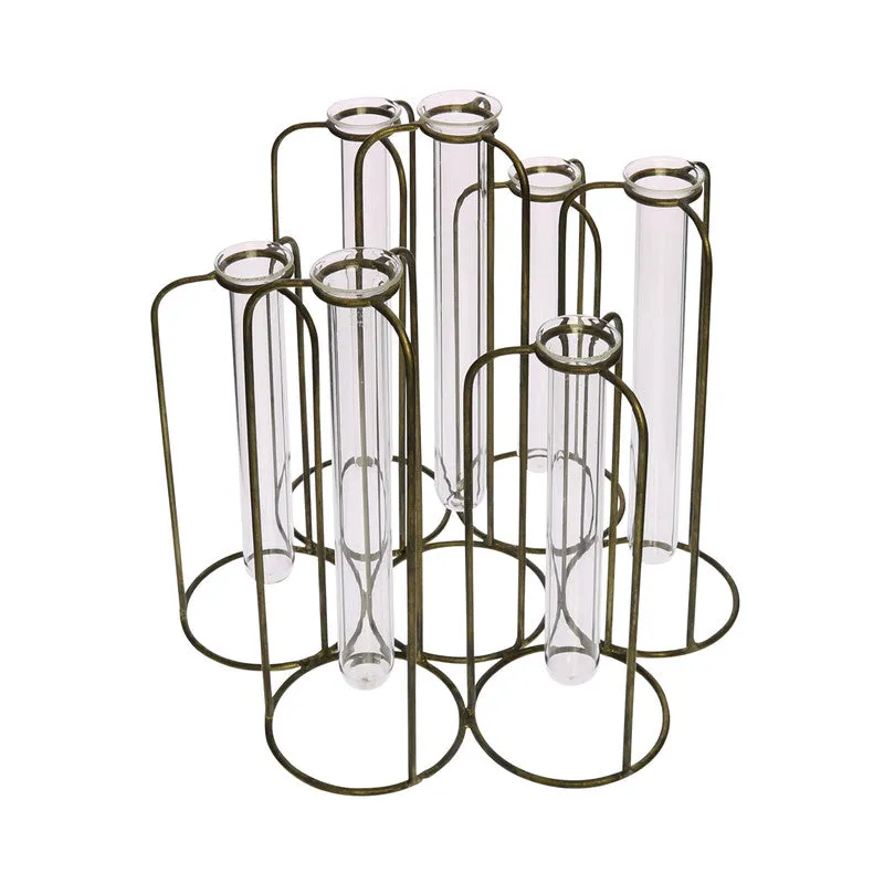 Archer Cluster Vase - 7 Tubes Vase,Ceramic Vase