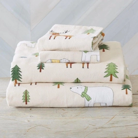 Arctic Animals Sheet Set pillow inserts, mattress pad
