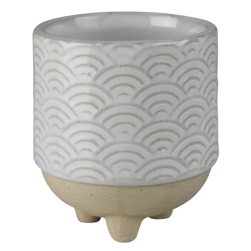 Ariel Cachepot, Ceramic
