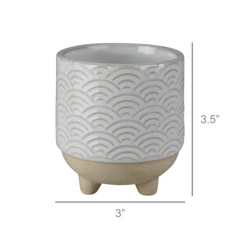 Ariel Cachepot, Ceramic
