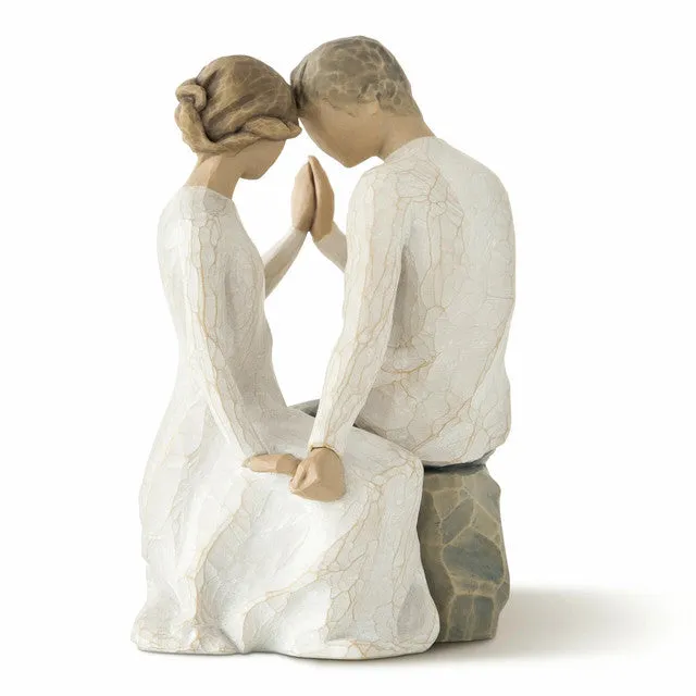 Around You Willow Tree Figurine Decorative Mirror,Home Decor Mirror