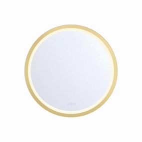 Artell 32x32" LED Mirror Wall Decor,modern wall decor set