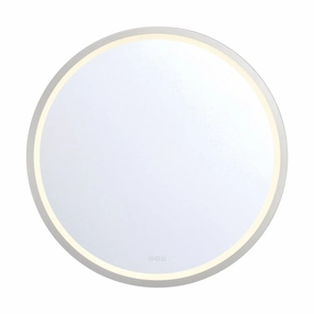 Artell 42x42" LED Mirror Wall Decor,modern wall decor set