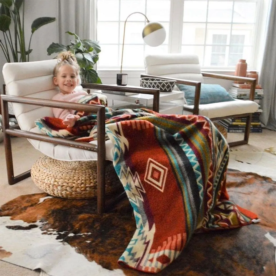 Artisan-Made Queen-Sized Blanket - Antisana Earth
