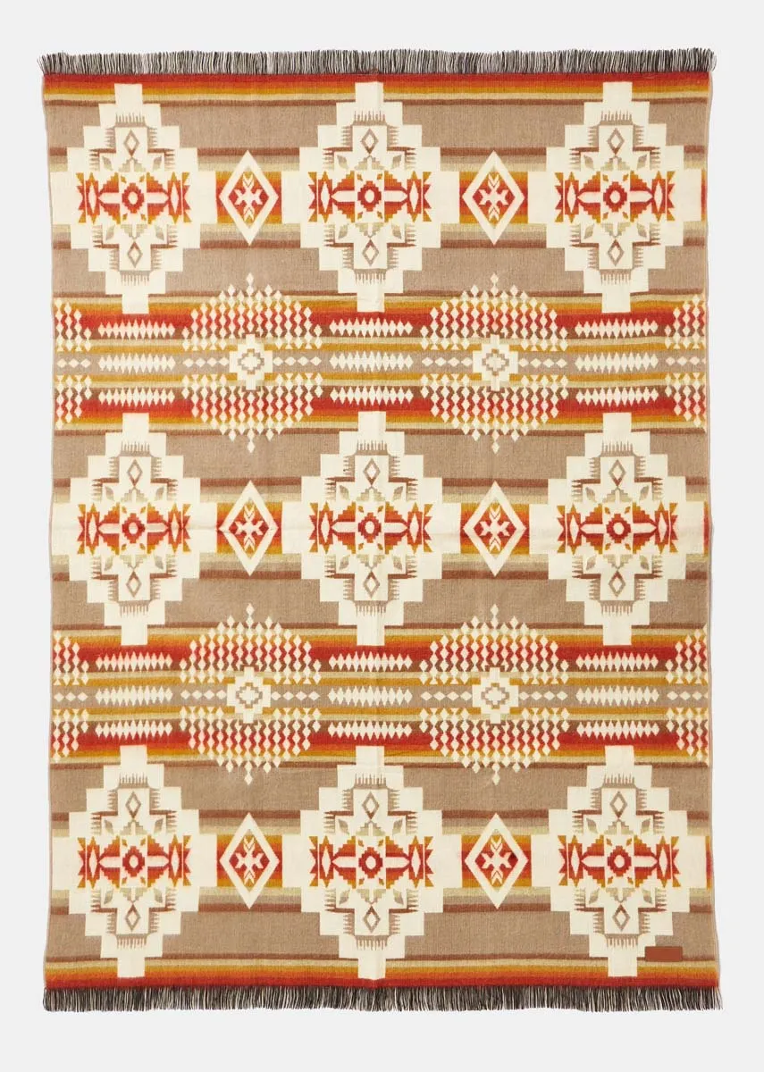 Artisan-Made Southwestern Blanket - Andes Beach Throw