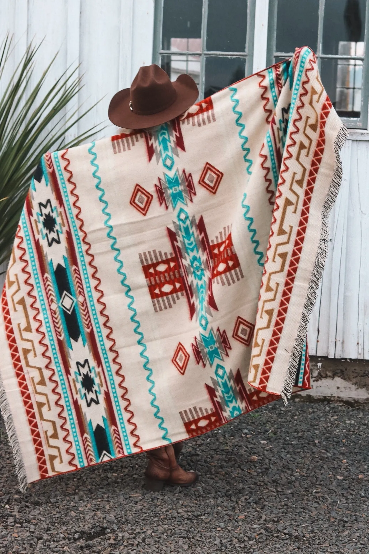 Artisan-Made Southwestern Blanket - Antisana Earth Throw