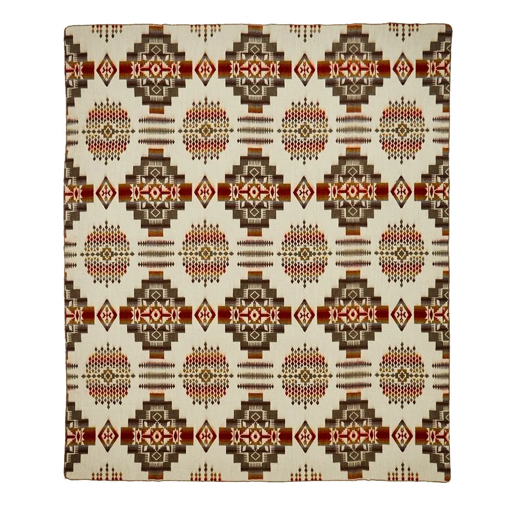 Artisan-Made Southwestern Queen-Sized Blanket - Andes Beach
