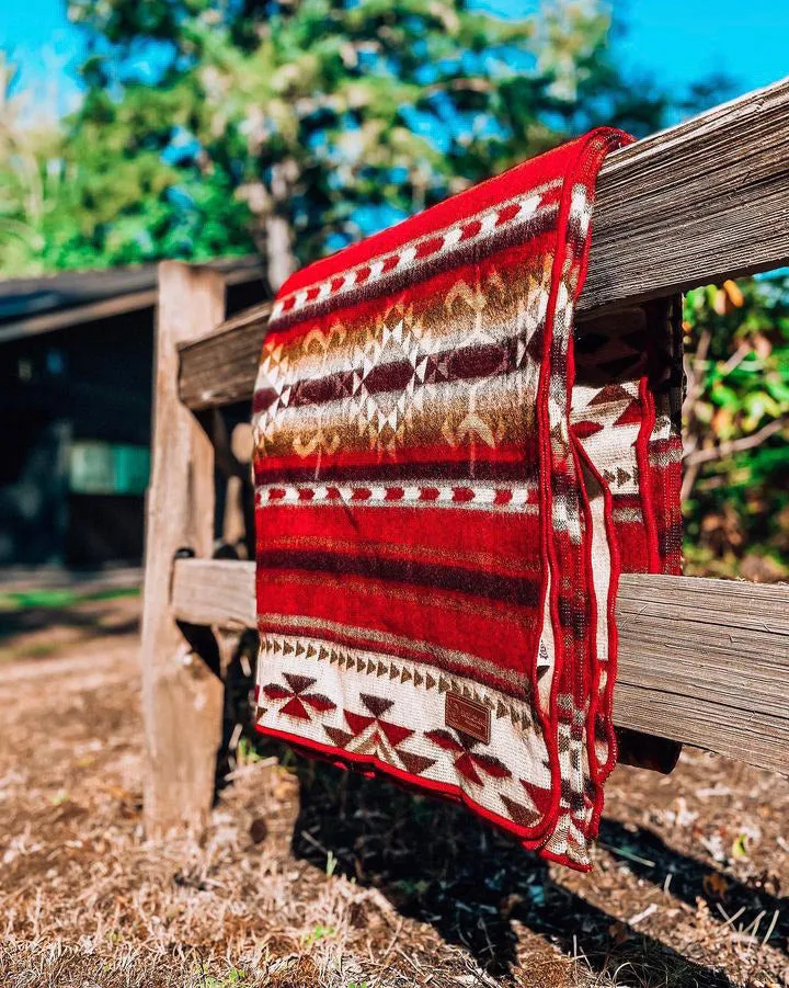 Artisan Southwestern Blanket - Cotacachi Fire