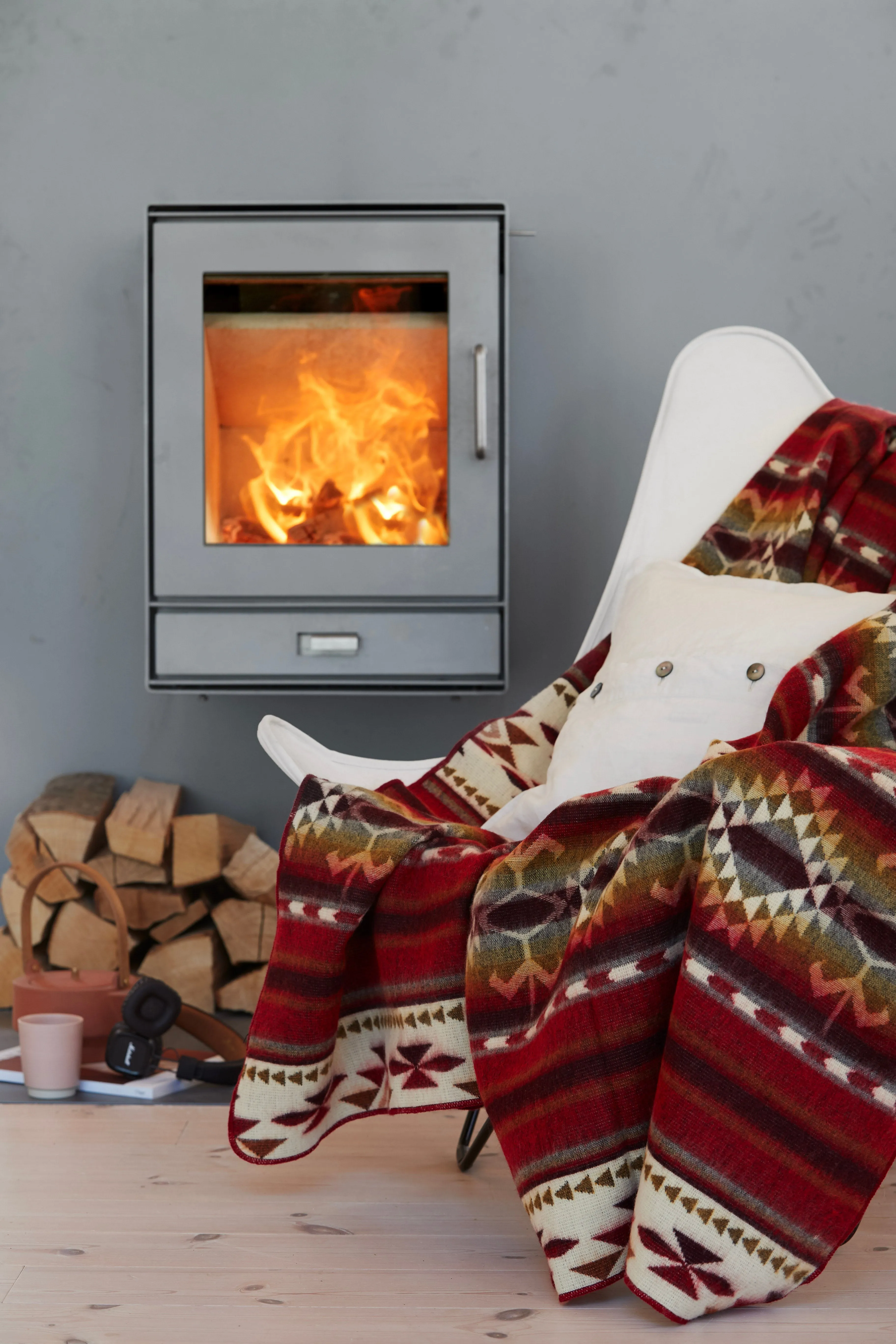 Artisan Southwestern Blanket - Cotacachi Fire