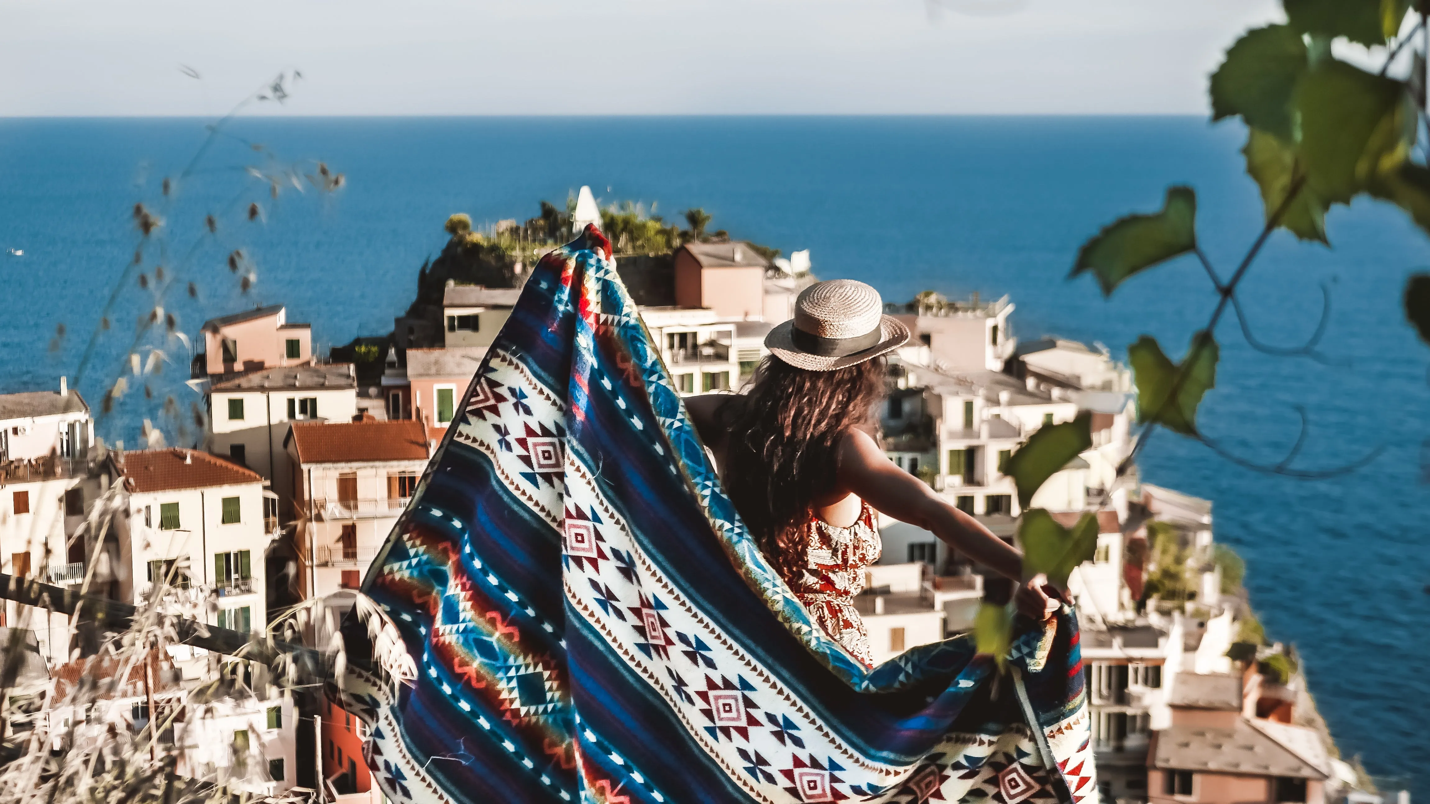 Artisan Southwestern Blanket - Cotacachi Water