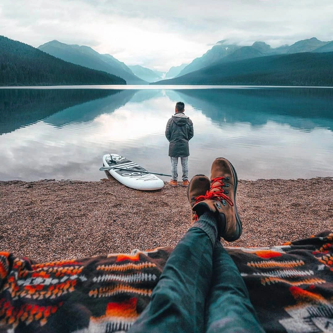 Artisan-Made Queen-Sized Blanket - Andes Campfire
