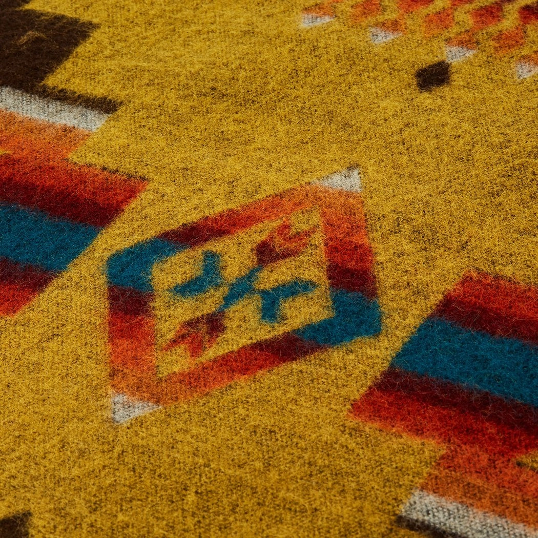 Artisan-Made Southwestern Blanket - Andes Autumn