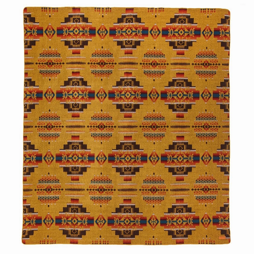 Artisan-Made Southwestern Blanket - Andes Autumn
