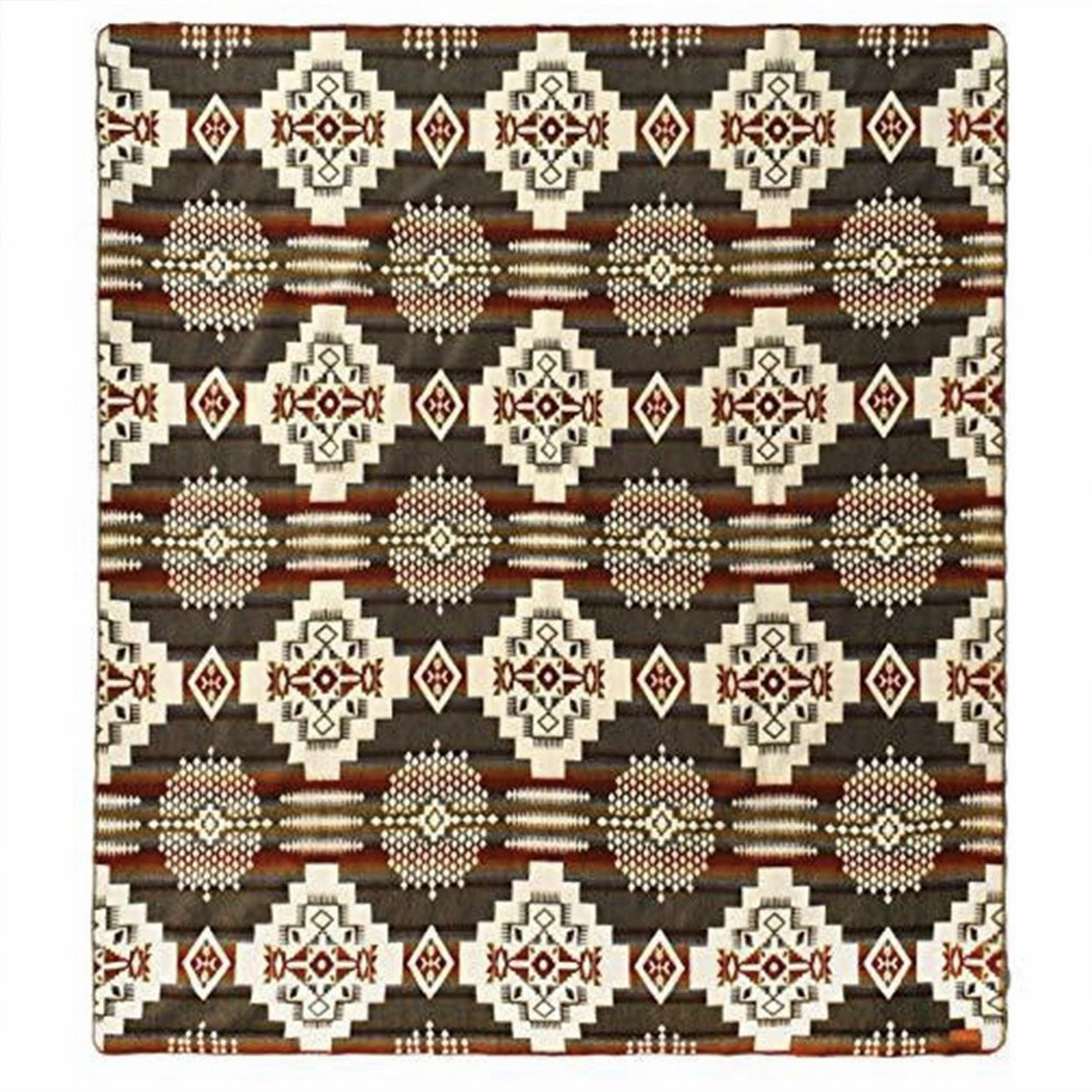 Artisan-Made Southwestern Queen-Sized Blanket - Andes Beach