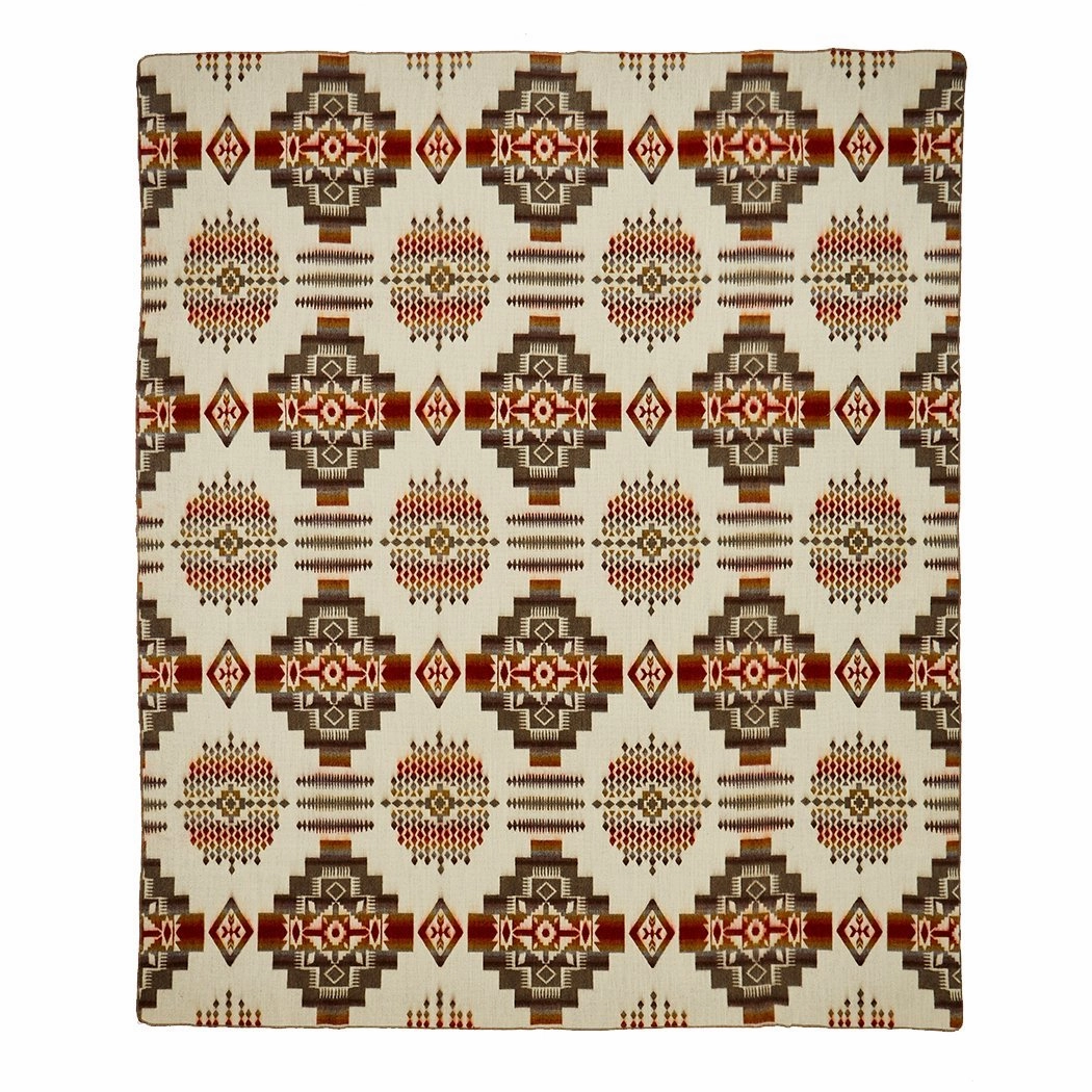Artisan-Made Southwestern Queen-Sized Blanket - Andes Beach