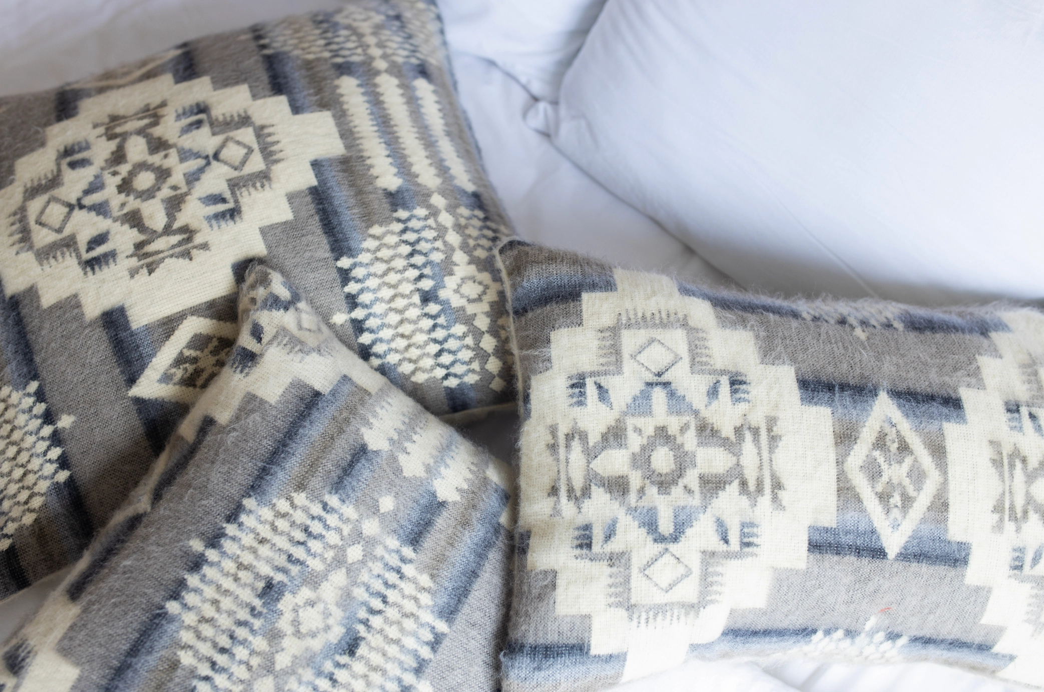 Artisan-Woven Large Andes Cloud Pillowcase