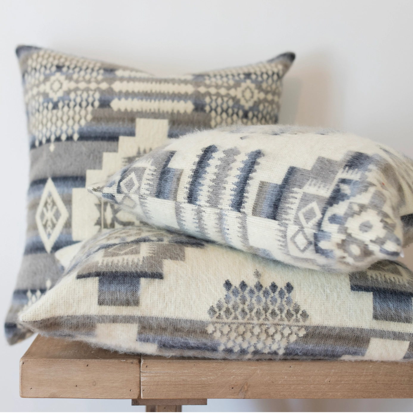 Artisan-Woven Large Andes Cloud Pillowcase